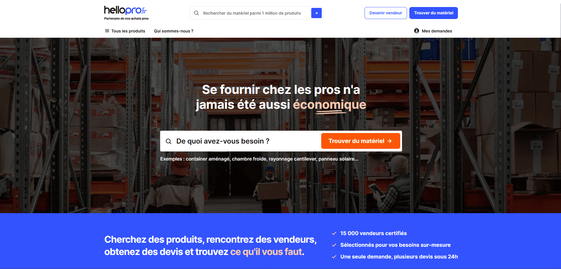 Hellopro Website